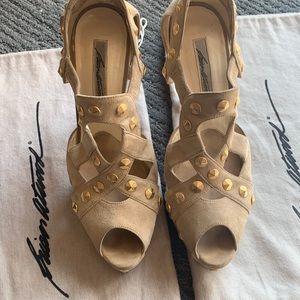 Authentic Brian Atwood studded Sandals